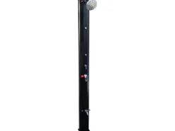 CF Group Summer Fun Solar-Gartendusche m. 35 L-Tank u. Fußbrause Schwarz H: 220 cm< Einhebelmischer