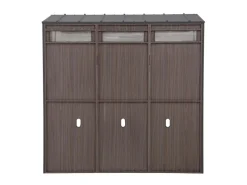 Sunjoy Gartenhaus Mambo für Outdoor Küche 94 cm x 220 cm Anthrazit< Küchenregale
