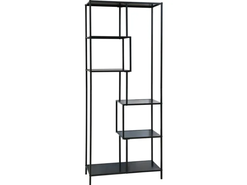 SVITA Kela Metallregal 6 Ebenen Küchenregal Badregal Industrial Style< Küchenregale