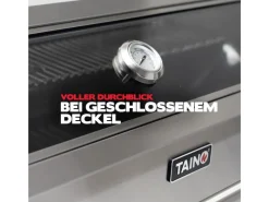 Best TAINO Platinum Yamara 4+2 Gasgrill Edelstahl 4 Brenner Sear-Burner Backburner