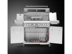 TAINO Schneidebretter<Platinum Yamara 6+2 Gasgrill Edelstahl 6 Brenner Sear-Burner Backburner