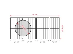 TAINO Schneidebretter<Platinum Yamara 6+2 Gasgrill Edelstahl 6 Brenner Sear-Burner Backburner