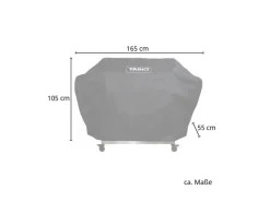 Outlet TAINO Platinum Yamara 6+2 Set Mit Haube Gasgrill Edelstahl 6 Brenner Sear-Burner Backburner
