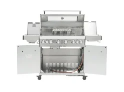 Outlet TAINO Platinum Yamara 6+2 Set Mit Haube Gasgrill Edelstahl 6 Brenner Sear-Burner Backburner
