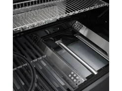 TAINO Schneidebretter<Platinum Yamara Dark 6+2 Gasgrill Set Mit Haube Stahl 6 Brenner Sear-Burner Backburner