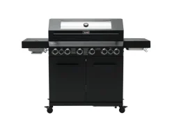 TAINO Schneidebretter<Platinum Yamara Dark 6+2 Gasgrill Set Mit Haube Stahl 6 Brenner Sear-Burner Backburner