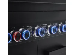 TAINO Schneidebretter<Platinum Yamara Dark 6+2 Gasgrill Stahl 6 Brenner Sear-Burner Backburner