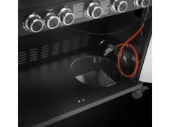 TAINO Schneidebretter<Platinum Yamara Dark 6+2 Gasgrill Stahl 6 Brenner Sear-Burner Backburner