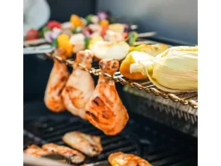 TAINO Schneidebretter<Platinum Yamara Dark 6+2 Gasgrill Stahl 6 Brenner Sear-Burner Backburner