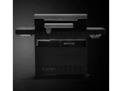 TAINO Schneidebretter<Platinum Yamara Dark 6+2 Gasgrill Stahl 6 Brenner Sear-Burner Backburner