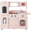 Sale Teamson Kids Kinderküche Spielküche mit Zubehör für Kinder Rosa