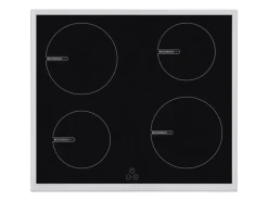 Telefunken Einbauherd-Set Backofen mit Induktionskochfeld 4 Zonen Teleskopauszug 78 Liter B-HS-75-I-I< Einbauküchen|Kochfelder