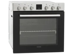 Telefunken Einbauherd-Set Backofen mit Induktionskochfeld 4 Zonen Teleskopauszug 78 Liter B-HS-75-I-I< Einbauküchen|Kochfelder