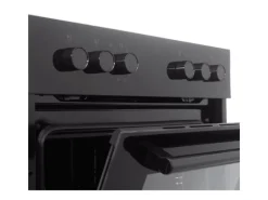 Telefunken Einbauherd-Set Backofen mit Grill und Umluft 65 Liter Vap-Clean ECH65A-B2< Kochfelder|Herde