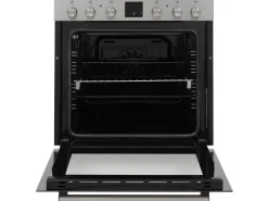 Hot Telefunken Einbauherd-Set Backofen mit Glaskeramik-Kochfeld 4 Zonen Teleskopauszug 78 Liter B-HS-75-C-I