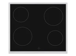 Hot Telefunken Einbauherd-Set Backofen mit Glaskeramik-Kochfeld 4 Zonen Teleskopauszug 78 Liter B-HS-75-C-I