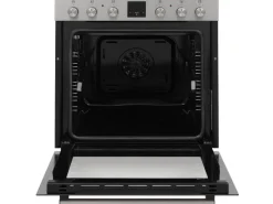 Hot Telefunken Einbauherd-Set Backofen mit Glaskeramik-Kochfeld 4 Zonen Teleskopauszug 78 Liter B-HS-75-C-I