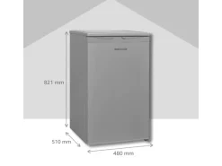 Telefunken Gefrierschrank 63L Nutzinhalt Tiefkühlschrank 4Sterne Höhe 82,1cm Breite 48cm CF-34-101-S< Gefrierschränke|Kühlschränke