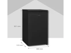 Discount Telefunken Gefrierschrank 63L Nutzinhalt Tiefkühlschrank 4Sterne Höhe 82,1cm Breite 48cm CF-34-101-B