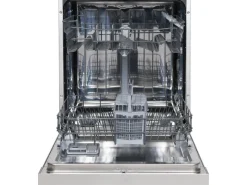 Hot Telefunken Geschirrspüler Unterbau 60 cm Spülmaschine Silber 12 Maßgedecke 6 Programme AquaStop 45 dB GEU6012DI