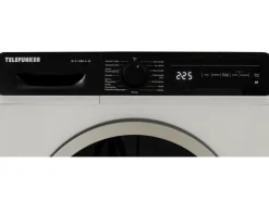 Telefunken Waschmaschinen<Waschmaschine 9kg 1400 U/Min. Dampffunktion Inverter Motor AquaStop 15 Programme W-9-1400-A-W