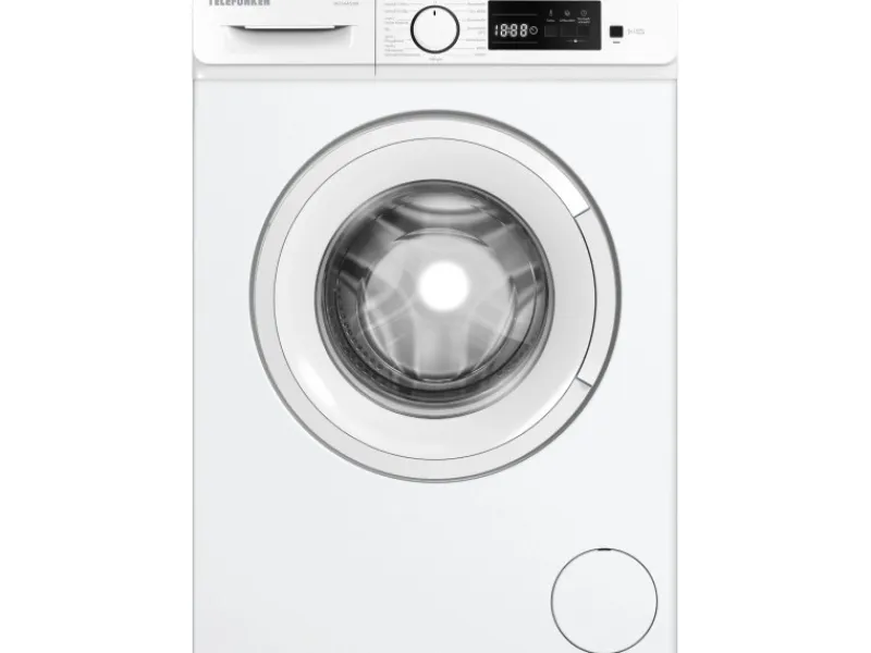 Telefunken Waschmaschine 7kg Frontlader 1400 U/Min. Inverter Motor AquaStop Schontrommel W714AS1W Weiß