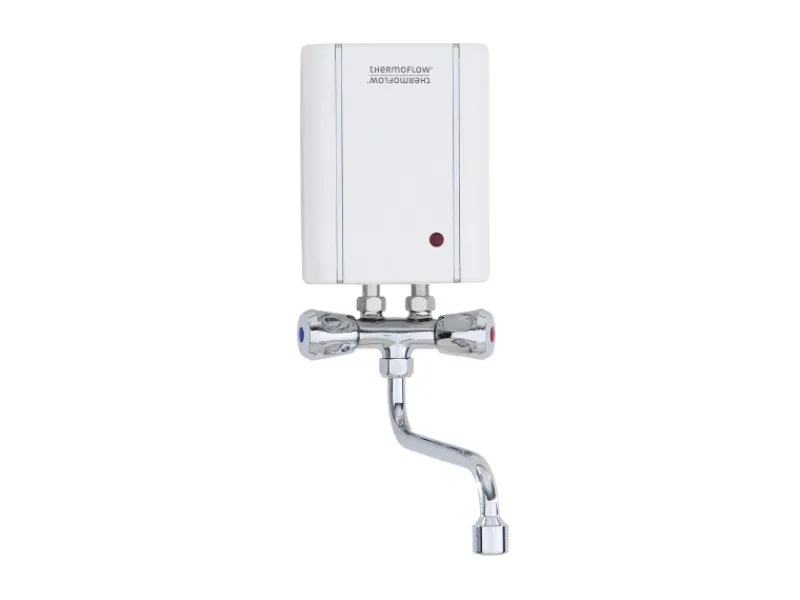 Thermoflow Klein-Durchlauferhitzer mit Armatur ELEX35ARM Elektronisch 3,5 kW< Durchlauferhitzer