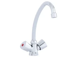 Thermoflow Warmwasserspeicher<Untertischspeicher SETU 5 Liter mit Armatur QMIX12