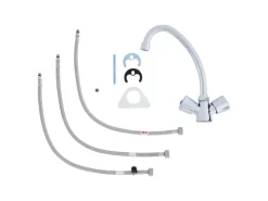Thermoflow Warmwasserspeicher<Untertischspeicher SETU 5 Liter mit Armatur QMIX12