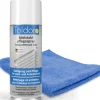 Toldoro Set 1x Edelstahl Pflegespray 400ml  Edelstahlreiniger für Küche oder Grill Edelstahlpflege Spray als Reinigungsmittel oder Metallreiniger< Kühlschränke