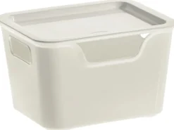 Tontarelli Vorratsdosen|Vorratsbehälter<Organizer-Box Bella L 11,2 cm x 17,9 cm x 13,9 cm Weiß
