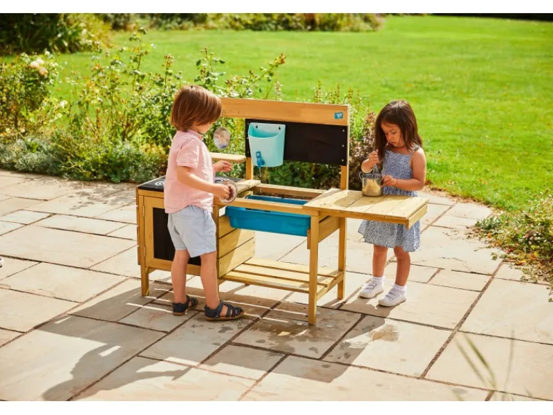 TP Toys Herde|Kochfelder<Kinderspielküche Deluxe mit Zubehör Holz FSC®