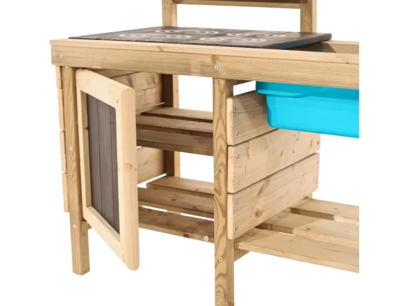 TP Toys Herde|Kochfelder<Kinderspielküche Deluxe mit Zubehör Holz FSC®