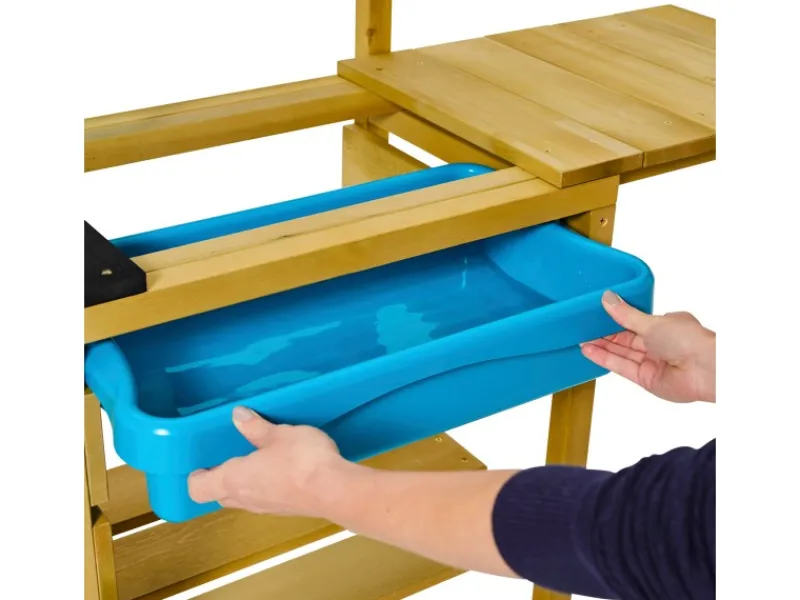 TP Toys Herde|Kochfelder<Kinderspielküche Deluxe mit Zubehör Holz FSC®