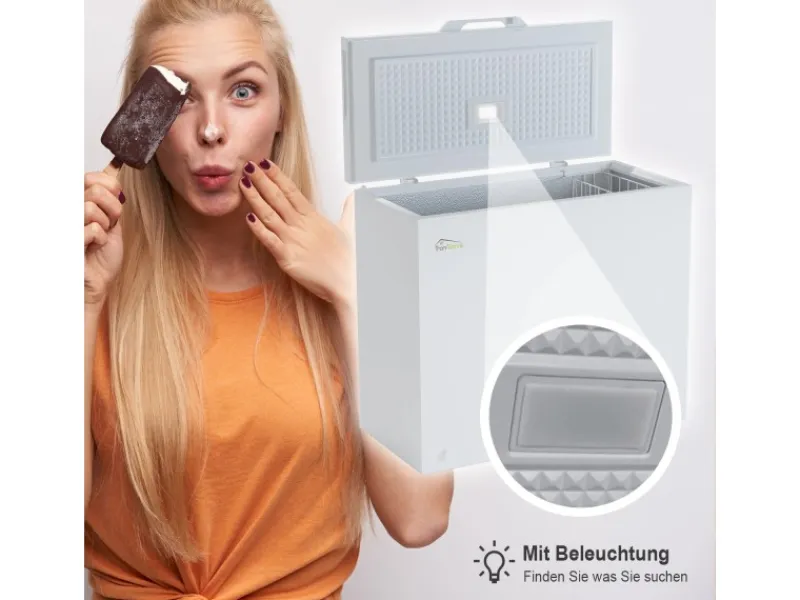 Tronitechnik Gefrierschränke|Kühlschränke<Gefriertruhe Kühltruhe Borgar Pro Mit 2In1 Gefrier- Und Kühlfunktion | 210 Liter 223Kwh/Jahr | Led-Licht