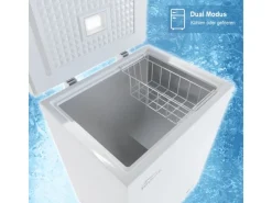 Tronitechnik Gefriertruhe Kühltruhe Borgar Pro Mit 2In1 Gefrier- Und Kühlfunktion | 110 Liter 169Kwh/Jahr | Led-Licht< Gefrierschränke