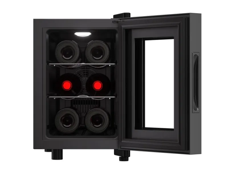 Clearance Tronitechnik Weinkühlschrank Montpellier Getränkekühlschrank 17 Liter 6 Flaschen