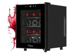 Tronitechnik Weinkühlschrank Bordeaux Getränkekühlschrank 31 Liter 12 Flaschen< Kühlschränke
