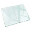 Tulup Schneidebrett Küchenbrett Durchsichtig 2 Stück 30x52 Rechteckige Schneidebretter Küchen Schneidebrett Glas< Schneidebretter|Herdabdeckungen