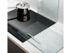 Tulup Schneidebrett Küchenbrett Durchsichtig 2 Stück 30x52 Rechteckige Schneidebretter Küchen Schneidebrett Glas< Schneidebretter|Herdabdeckungen