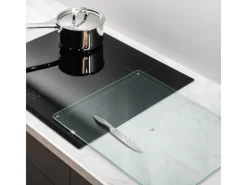 Outlet Tulup Schneidebrett Transparente Schneidebrett 52x40 cm Rechteckiges Schneidebrett Rutschfestes Schneidebrett Glas