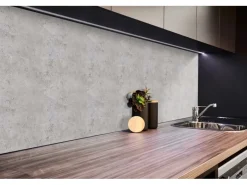 Tulup Wandpaneel Betonstruktur Wandverkleidung Kunststoff 100x50 cm Vinyl Wandverkleidung Selbstklebend Wandverkleidung Modern< Küchenrückwände