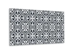Tulup Wandpaneel Blumenmotive Wandverkleidung Kunststoff 100x50 cm Vinyl Wandverkleidung Selbstklebend Wandverkleidung Modern< Küchenrückwände