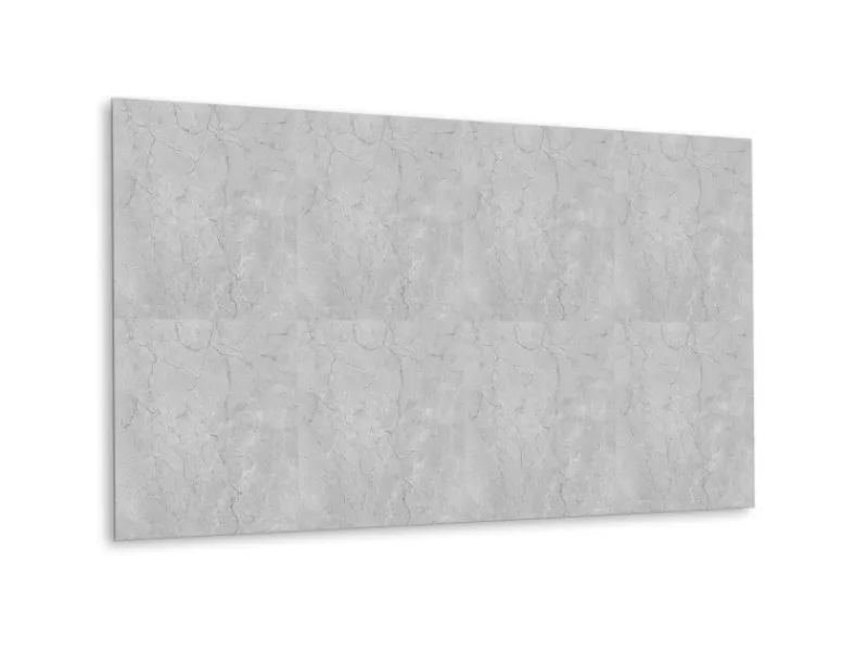Clearance Tulup Wandpaneel Gerissener Beton PVC Wandpaneel 100x50 cm Dekorpaneel Wandverkleidung Selbstklebend