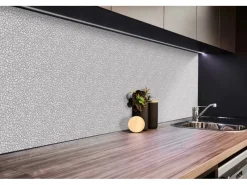 Tulup Wandpaneel Graues Mosaik PVC Wandpaneel 100x50 cm Dekorpaneel Wandverkleidung Selbstklebend< Küchenrückwände