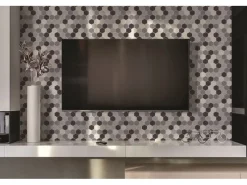 Tulup Wandpaneel Sechsecke Wandverkleidung Innen 100x50 cm Wandverkleidung Selbstklebend Wandverkleidung Kunststoff< Küchenrückwände