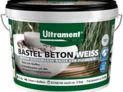 Ultrament Bastel Beton 3,5 kg Weiß
