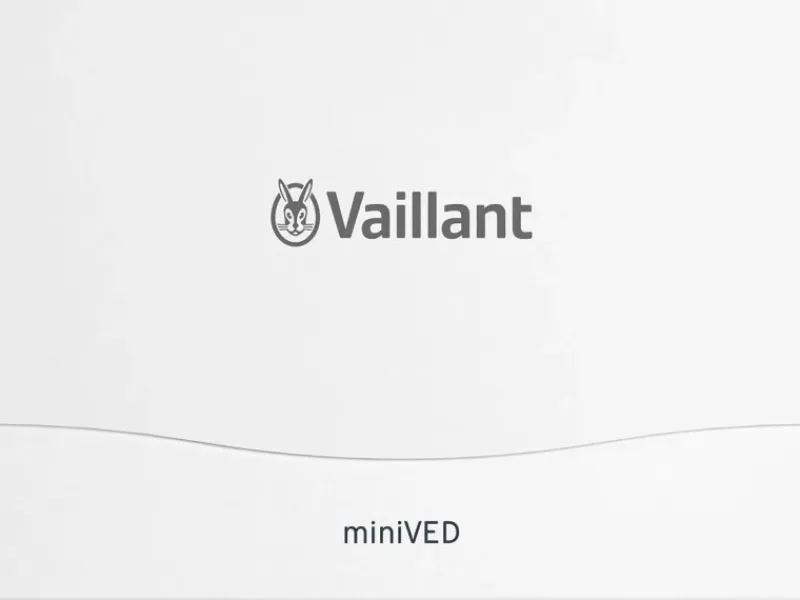 Vaillant Durchlauferhitzer<Kleindurchlauferhitzer miniVED H 3/3 N Hydraulisch 3,5 kW