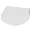 Hot Valo Glasbodenplatte Rundbogen 100 cm x 120 cm Stärke 8 mm Glasklar