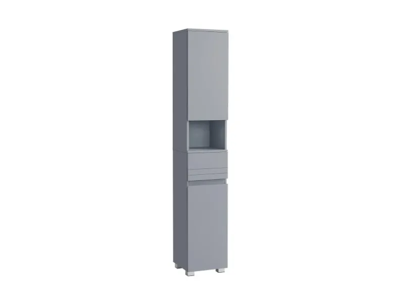 Online Vasagle Badezimmerschrank 30 cm x 30 cm x 170 cm Grau